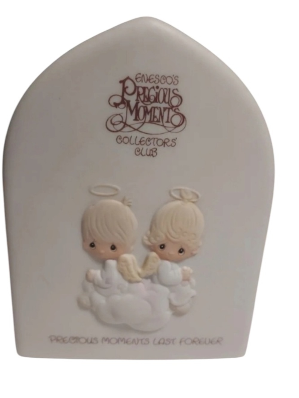1981 Precious Moments Collector's Club Membership Plaque